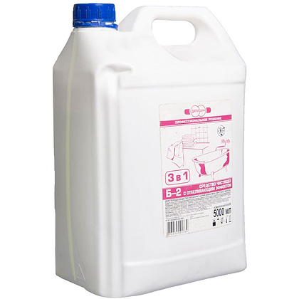 Средство чистящее с отбеливающим эффектом "Б-2", 5 л, гель - 2