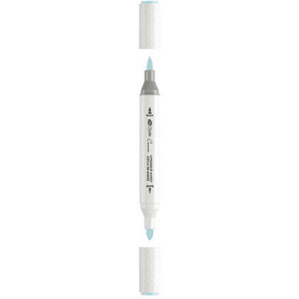 Маркер акриловый "Сонет", двусторонний, лазурный