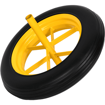 Колесо полиуретановое Deli YS EDL437065T, 14" х 4.00 - 4