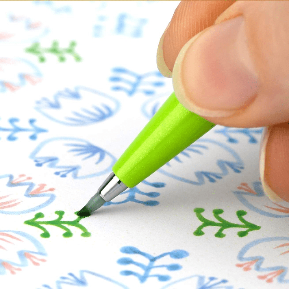 Маркер-кисть "Brush Sign pen. Berry", 4 шт - 4