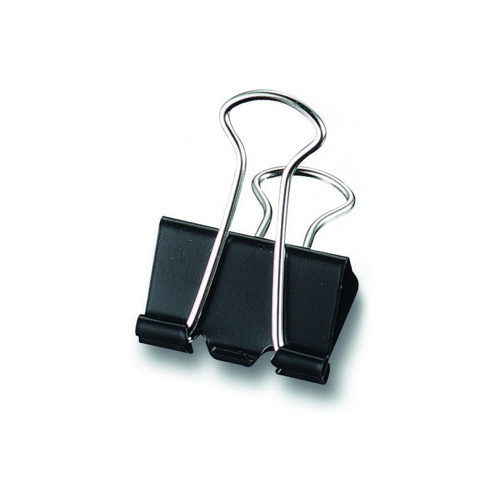 Зажим для бумаги Maped, 41 мм, черный - 2