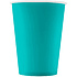 Стакан картонный 300 мл, 1сл., 50шт/упак, бирюзовый