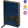Ежедневник недатированный "xGold", А5, 320 страниц, синий - 2