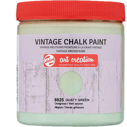 Краска декоративная "VINTAGE CHALK PAINT", 250 мл, 6025 грязно-зеленый
