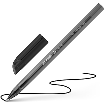 Ручка шариковая  "Schneider Vizz M", черный, стерж. черный - 2