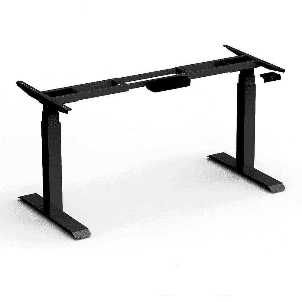 Каркас стола с электроприводом двухмоторный AOKE, Well Desk Flagman Bluetooth, черный (AK02YJYT-YDZF3.BL)