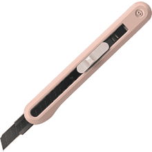 Нож для бумаги Deli "Nusign" усиленный, 0.9 см, красный