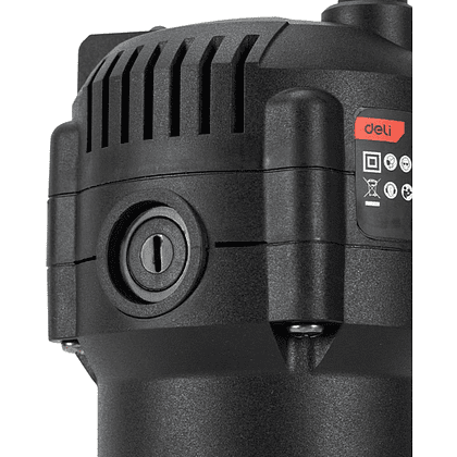 Фрезер кромочный Deli RS EDE-XB550-1E, 550 Вт, 6 мм, коробка, черный - 6