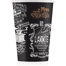 Стакан картонный Ecocups, 400 мл