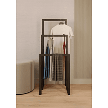 Вешалка напольная ALLERD 120 GEON, черный муар