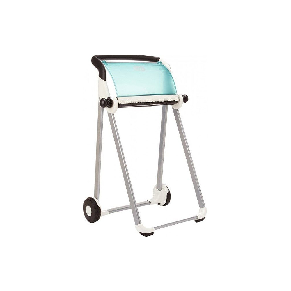 Диспенсер Tork для протирочных материалов в рулонах W1, белый, голубой - 3