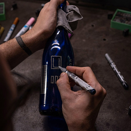 Маркер жидкий хром "Paint-It 061", 2 мм, хром металлик - 8