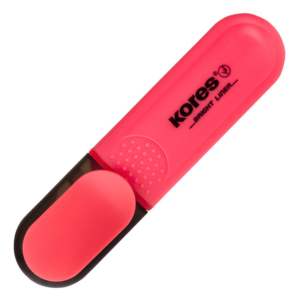 Маркер текстовый "Bright Liner", красный