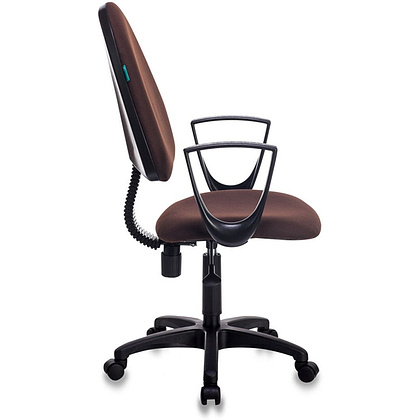 Кресло для персонала "Бюрократ CH-1300N Престиж+", ткань, пластик, коричневый - 3