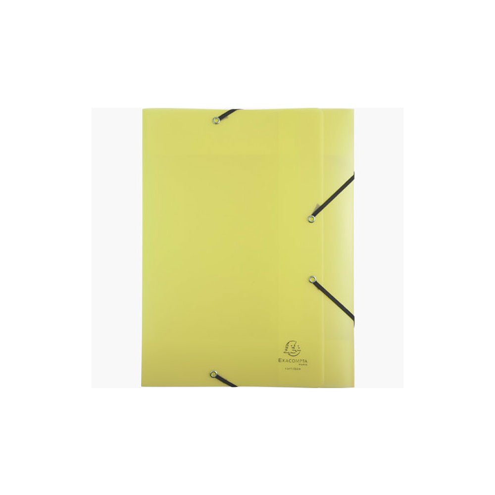 Папка на резинках "Chromaline Pastel", A4, 25 мм, пласт., ассорти - 3