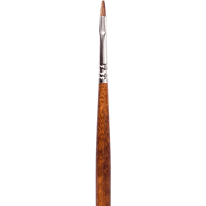 Кисть "Escoda Versatil Brush L/H", синтетика, темно-коричневый, плоская, №2 - 2