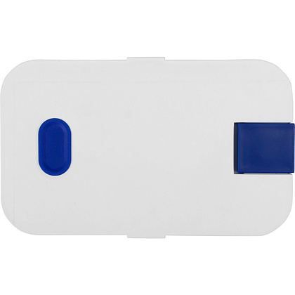 Контейнер для еды "Neo", пластик, синий, белый - 6