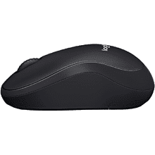 Мышь Logitech B220, беспроводная, USB, черный