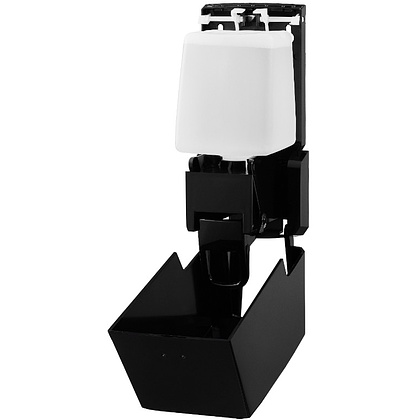 Диспенсер "VEIRO Professional SAVONA" для жидкого мыла, 0.8 л, ABS-пластик, черный - 6