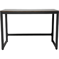 Стол письменный ALLERD RION, черный муар, Австралийское дерево