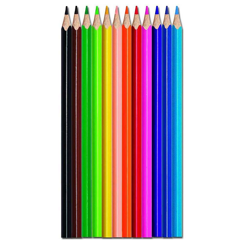Цветные карандаши Maped "Color Peps" в металлическом пенале, 12 цветов - 2