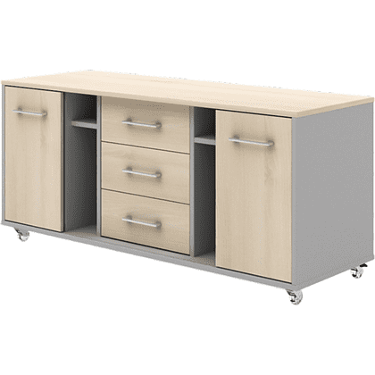 Коллекция Титан Греденция большая ТН56Д/1_БЗ, 1356х470х622