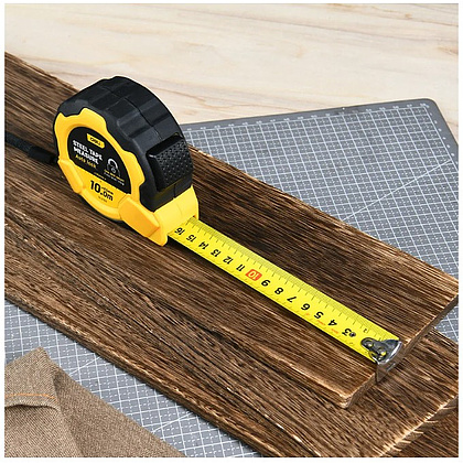 Рулетка Deli YS EDL3799, 10 м х 25 мм, желтый, черный - 8