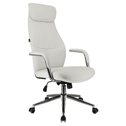 Кресло для руководителя EVERPROF Bell экокожа, кремовый