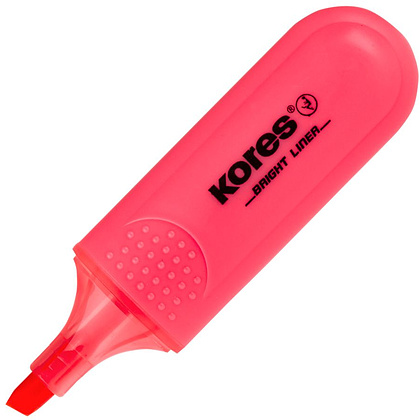 Маркер текстовый "Bright Liner", красный - 2