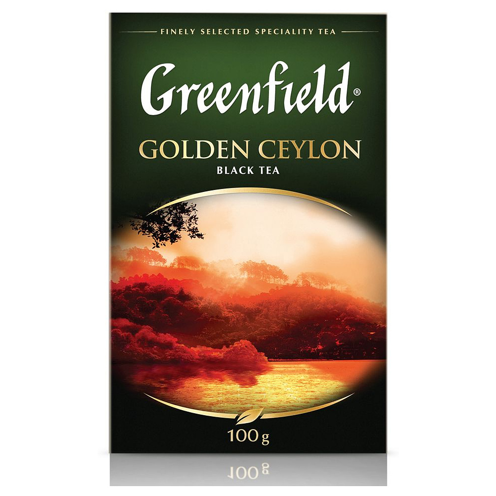 Чай "Greenfield" Golden Ceylon, 100 г, черный