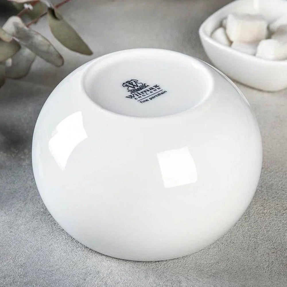 Сахарница Wilmax "WL-995029 Olivia", фарфор, 540 мл, белый - 4