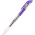 Ручка гелевая "Jell-Zone Standard", 0,5 мм, прозрачный, стерж. фиолетовый