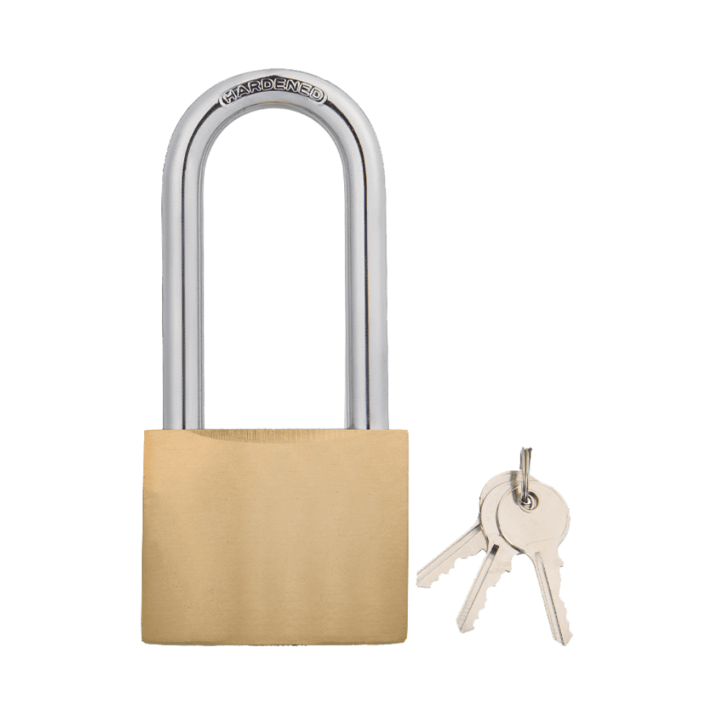 Замок навесной Deli YS EDL508506 60 мм, автомат, 3 ключа, защита от влаги