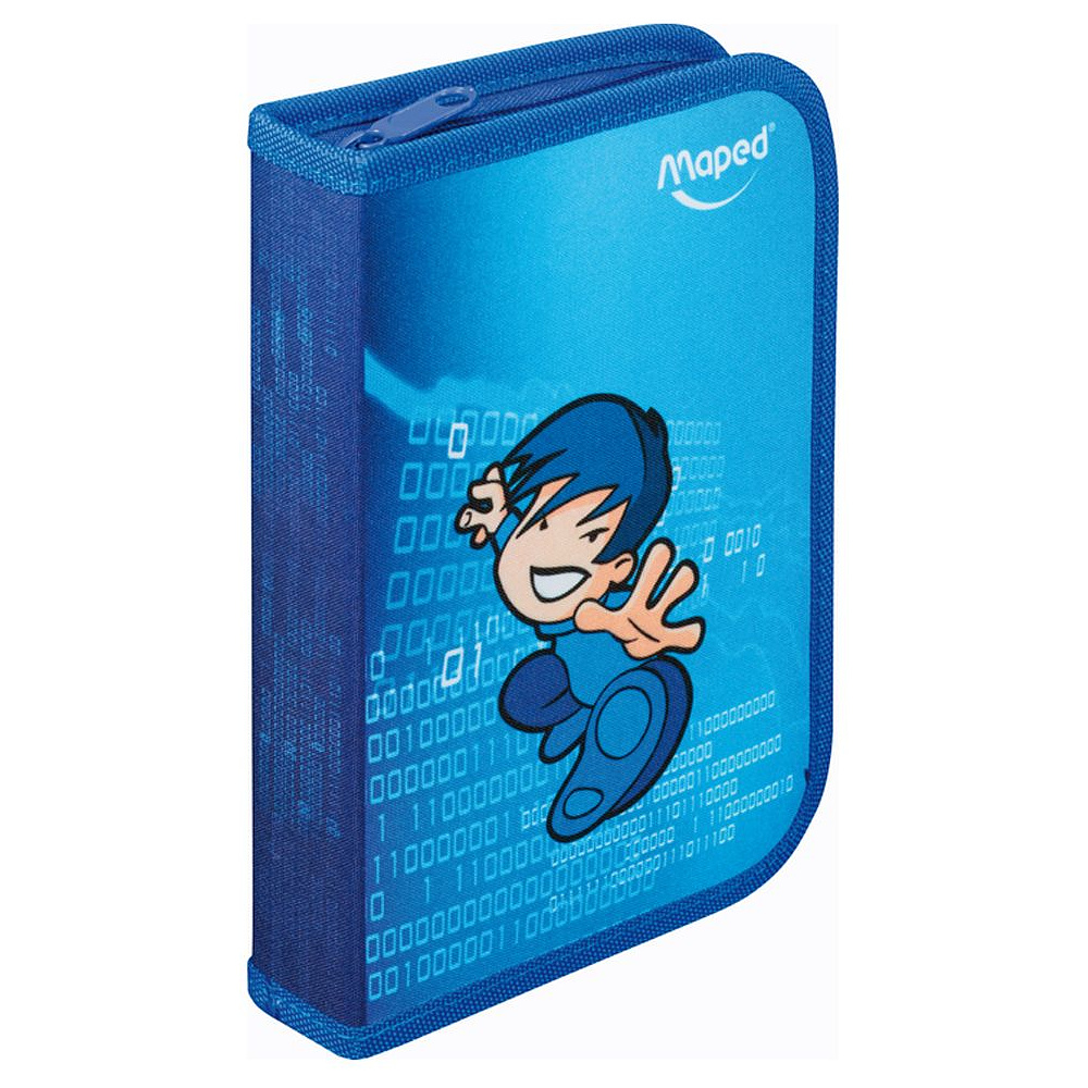 Пенал Maped "Karate", 1 отделение, с наполнением - 2