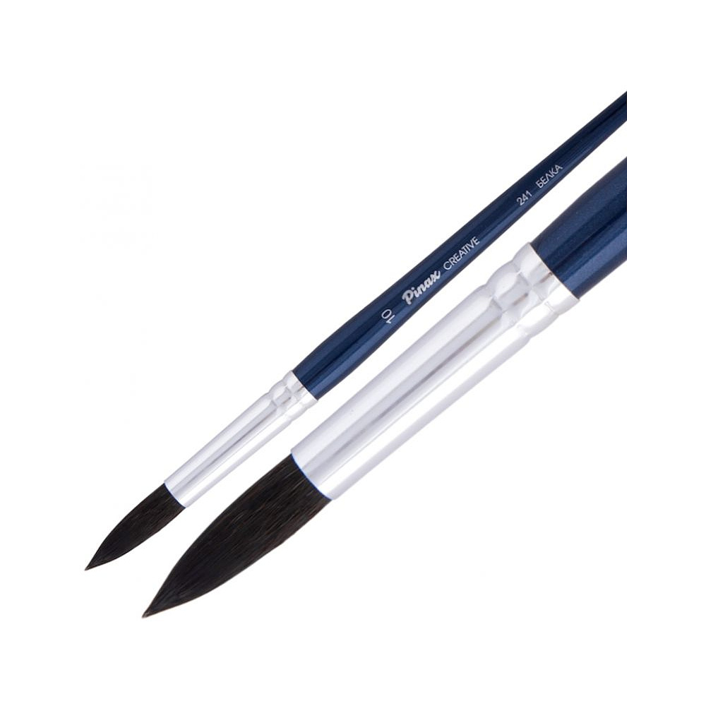 Кисть для рисования "Pinax CREATIVE", акварельная, синтетика, имитация белки, круглая, №2