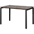 Стол письменный Millwood Лофт Сиэтл (ДТ-5), 1300х700 мм, бетон, черный