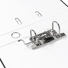 Папка-регистратор "OfficeStyle", А4, 50 мм, ПВХ Эко, светло-голубой