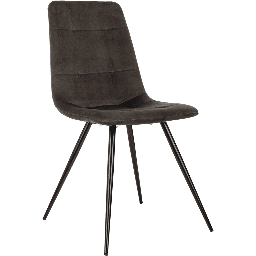 Стул Бюрократ "CH-K1_4", ткань, коричневый, металл, комплект 4 штуки - 2