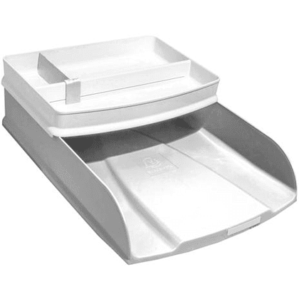 Подставка для канцелярских мелочей “Autentik”, 3 деления, белый - 5