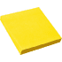 Бумага для заметок на клейкой основе "Yesli:", 75x75 мм, желтый неон