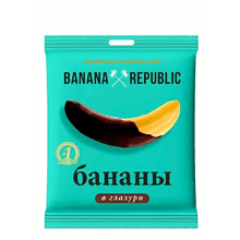 Конфеты "Banana Republic", 90 гр, банан сушеный в глазури