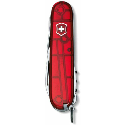 Нож карманный "Climber 1.3703.T", металл, красный полупрозрачный - 2