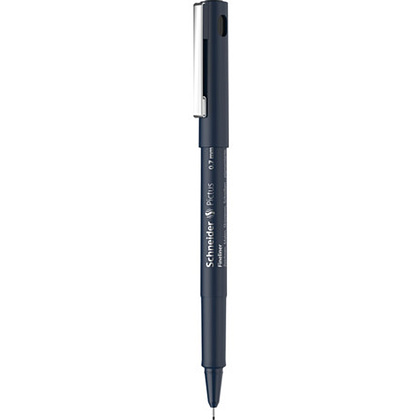 Ручка капиллярная "Schneider Fineliner Pictus", 0.7 мм, черный - 3