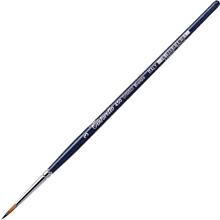 Кисть для рисования "Tintoretto Bronze", синтетика, круглая, №3