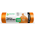 Мешки для мусора ПСД "GreenClean Standart", 20 мкм, 120 л, 10 шт/рулон, оранжевый