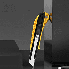 Нож универсальный "Deli DL003B", 18 мм, усиленный, 24 штуки в упаковке