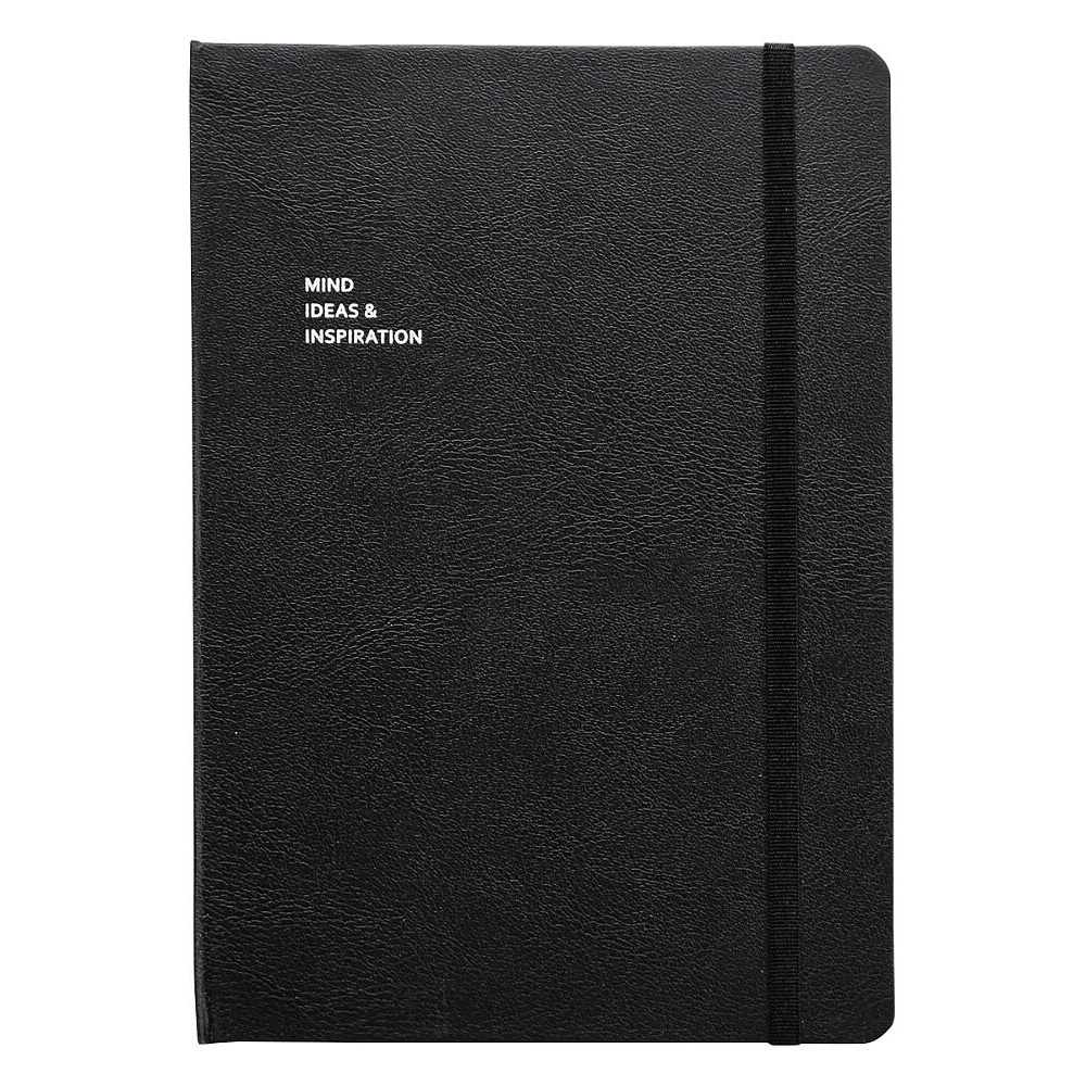 Ежедневник недатированный "Monochrome", А5, 2025, черный