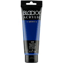 Краски акриловые "Blockx", 245 основной синий, 120 мл