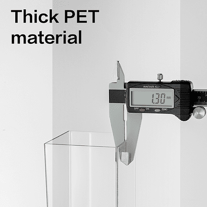 Карандашница "Deli", прозрачный - 3