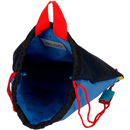 Мешок для обуви Enso "Outer space", 34x27 см, полиэстер, синий, черный - 2